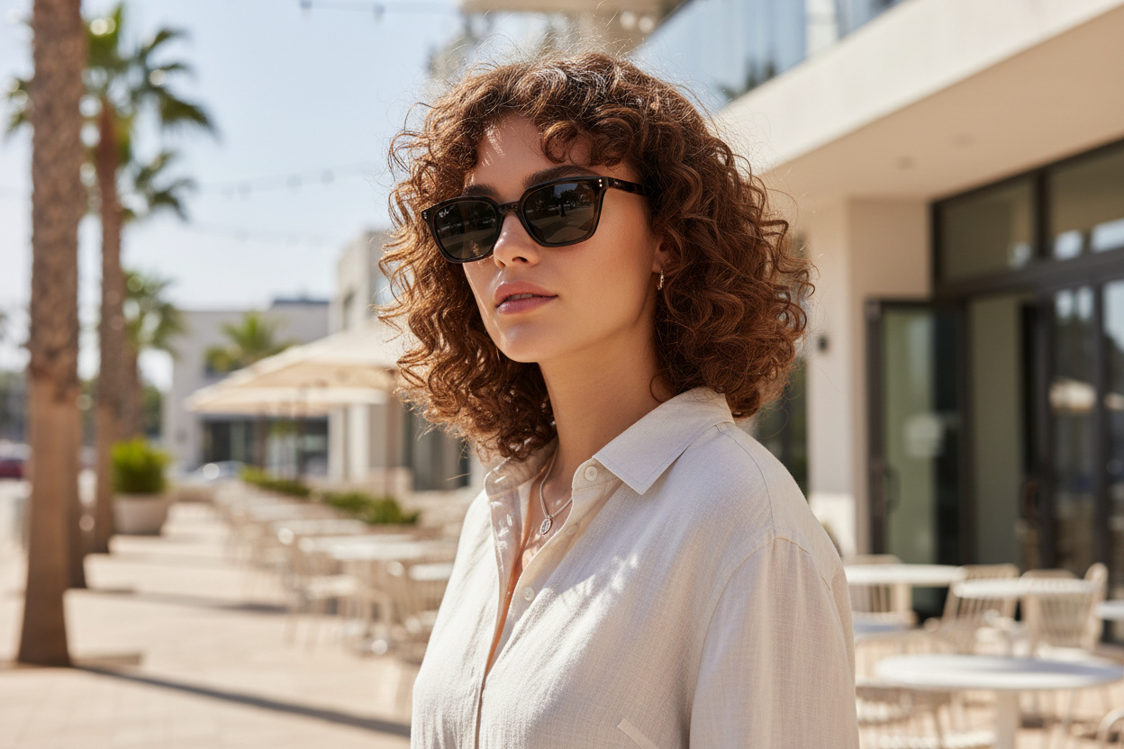 Vue de face Ray-Ban ZAYA (RB4456 - 135987)