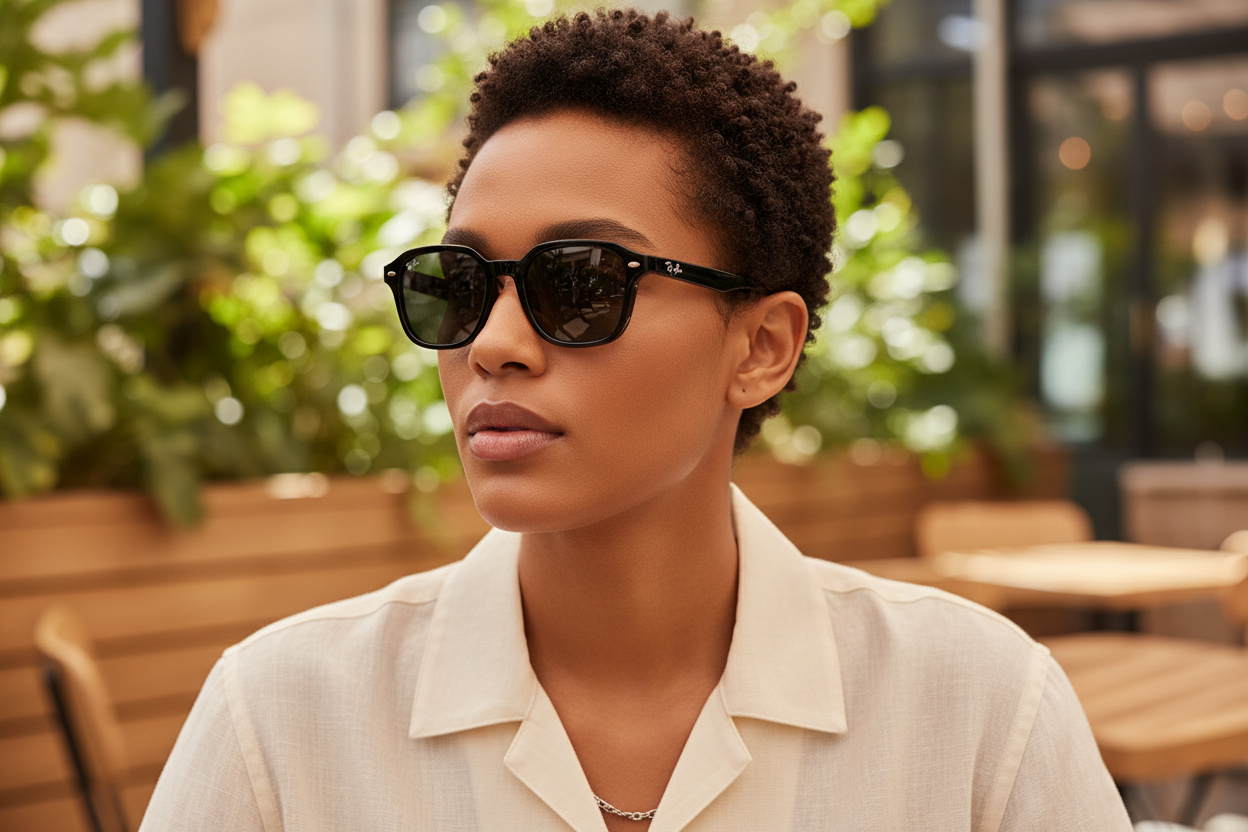 Vue de face Ray-Ban RB4458D (601/87)