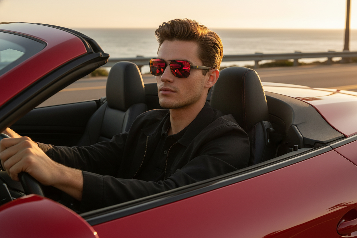 Vue de face Ray-Ban RB8336M (F1186P)
