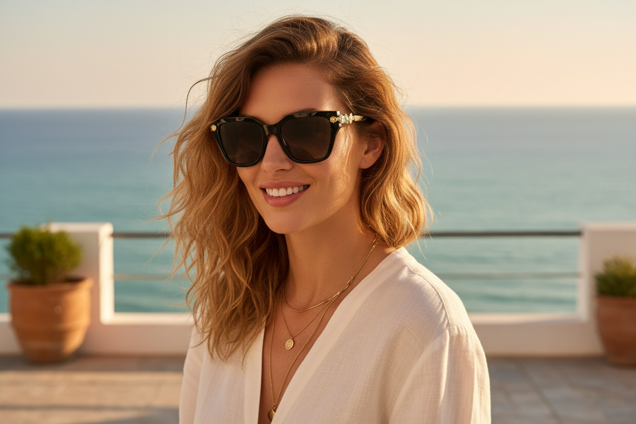 Vue de face Swarovski SK6041 (100187)