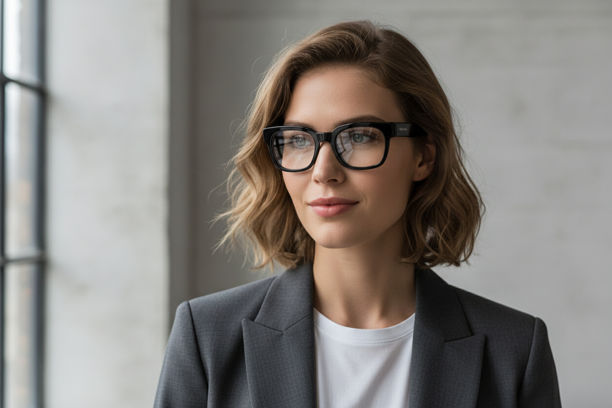 Vue de face Saint Laurent SL 805 (001)