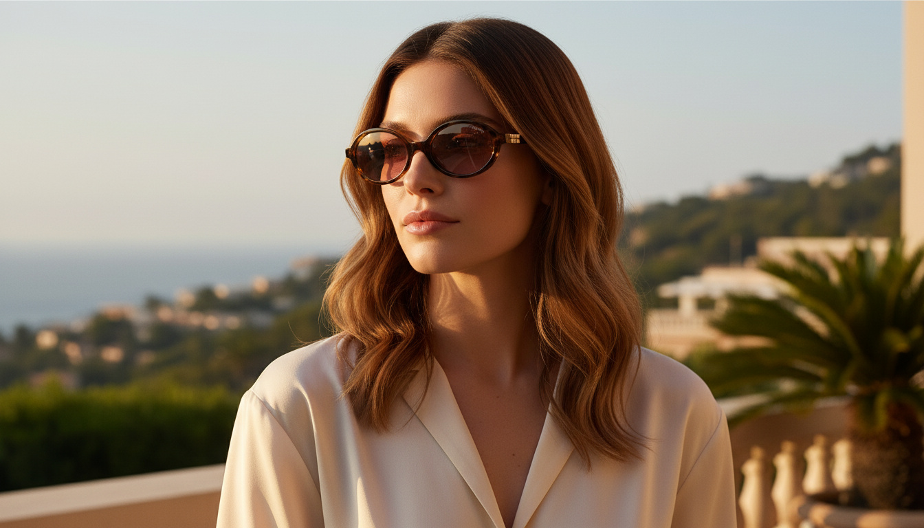 Vue de face Miu Miu MU 04ZS (14L4I0)