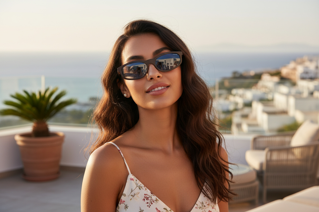 Vue de face Miu Miu MU A06S (22C60O)