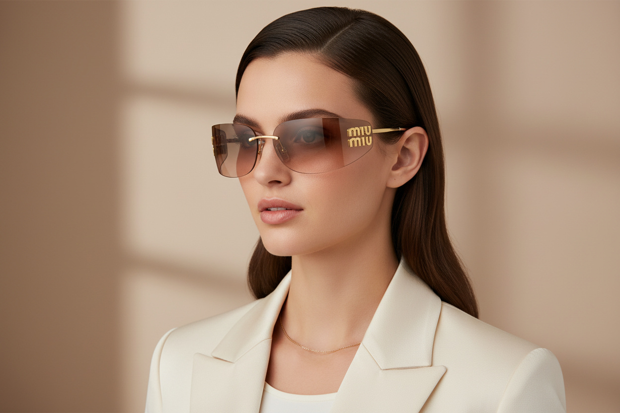 Vue de face Miu Miu MU A51S (5AK20P)