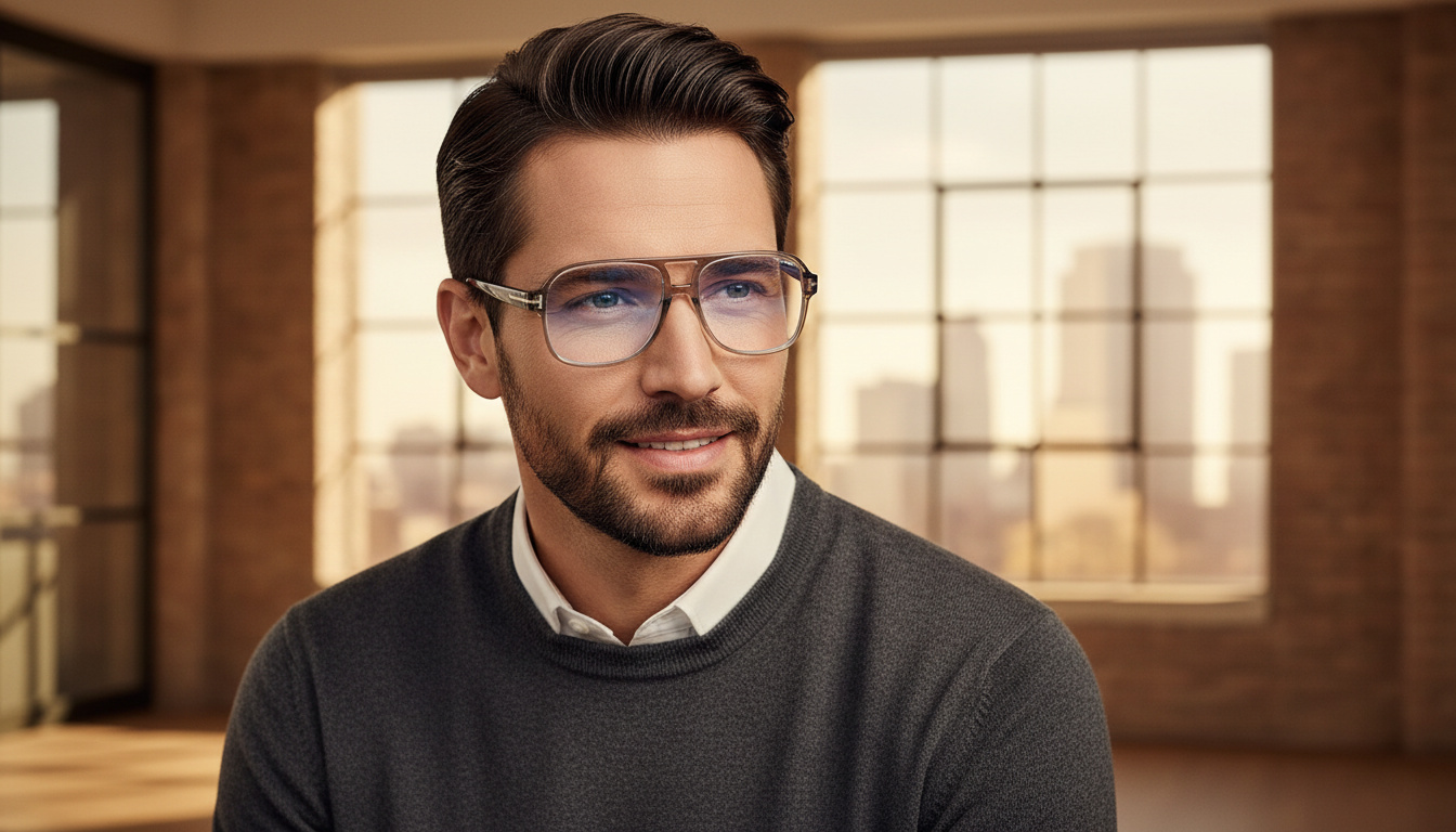 Vue de face Tom Ford FT6058-B (051)