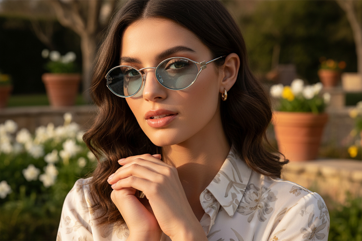 Vue de face Miu Miu MU 52YS (1BC20R)