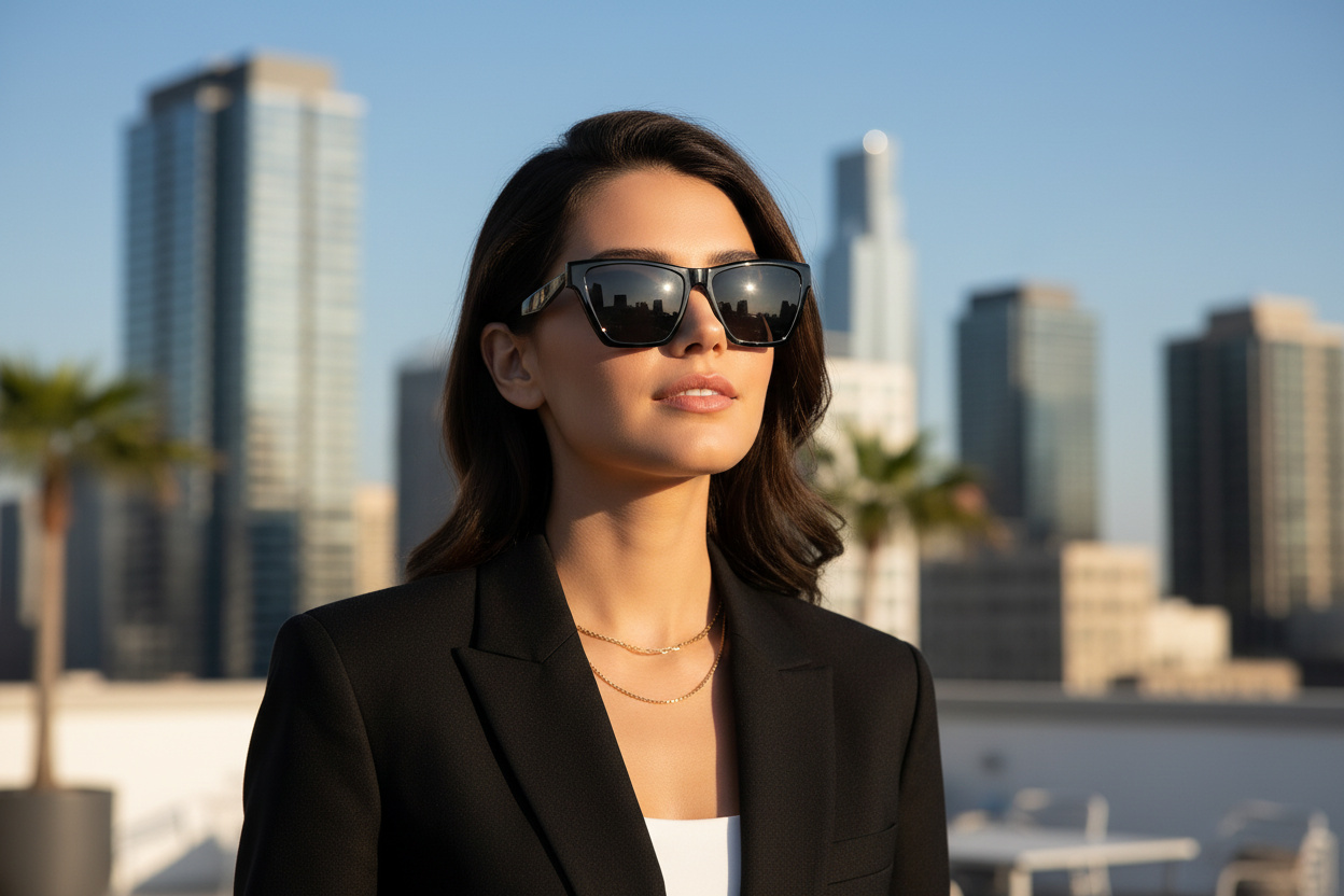 Vue de face Saint Laurent SL M103 (005)