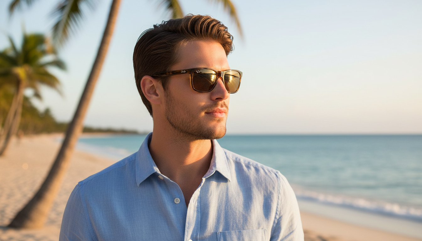 Vue de face Ray-Ban RB4181 (RB4181 - 710/83)