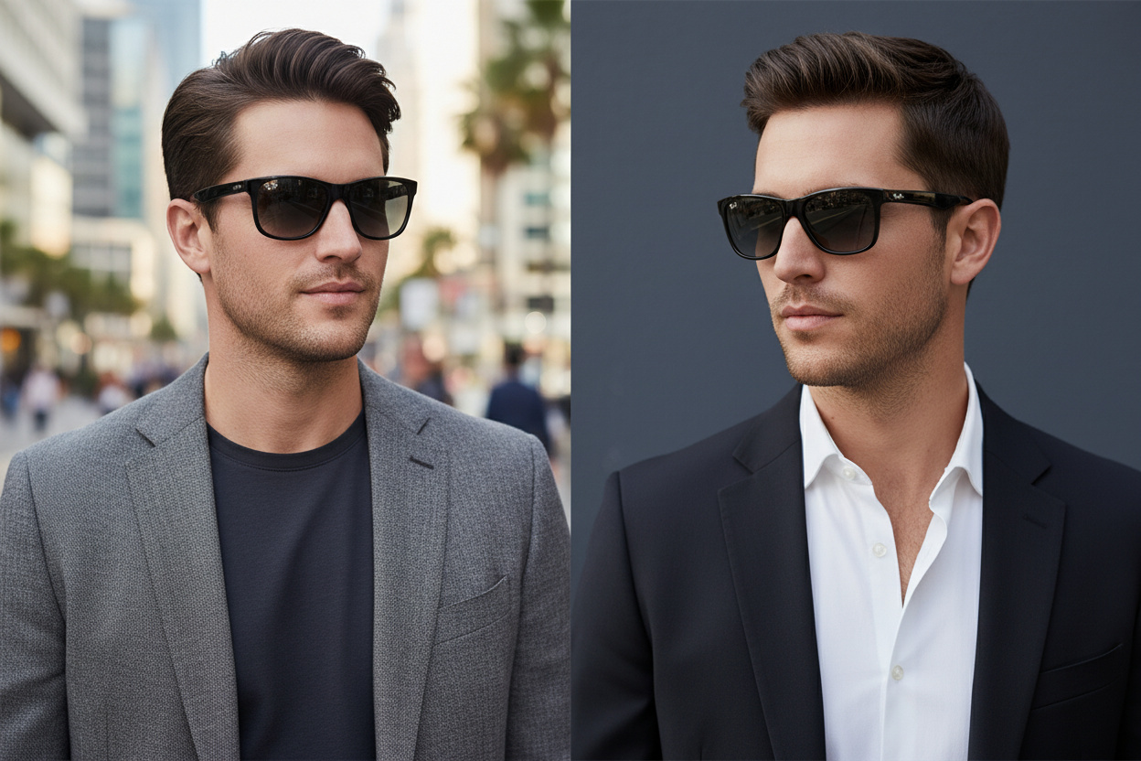 Vue de face Ray-Ban RB4181 (RB4181 - 601/71)