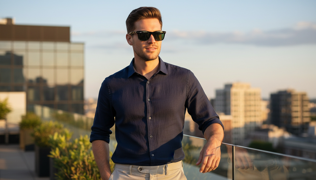 Vue de face Ray-Ban RB4181 (RB4181 - 601)