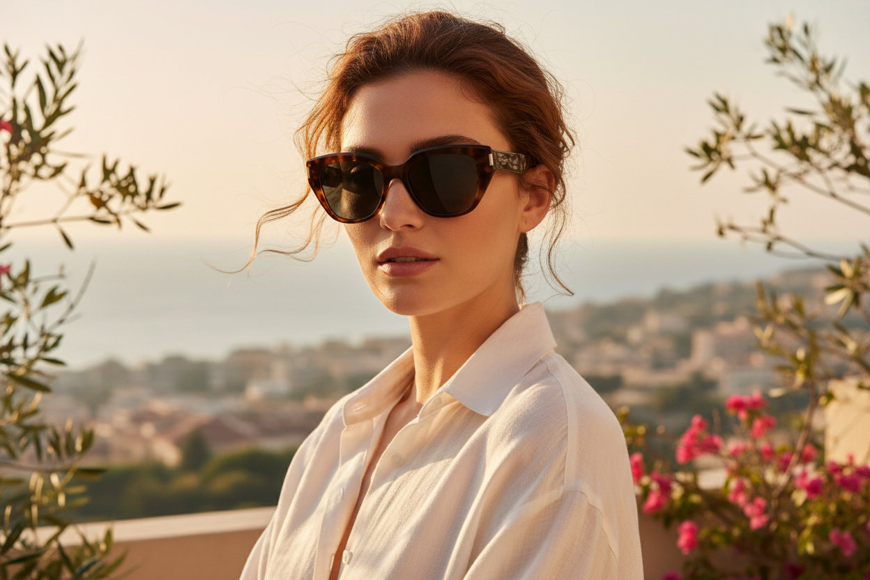 Vue de face Saint Laurent SL 827 (002)