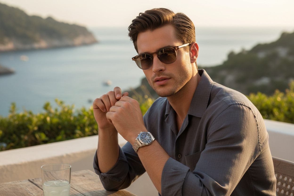 Vue de face Tom Ford HOLT-02 (FT1302 - 45B)