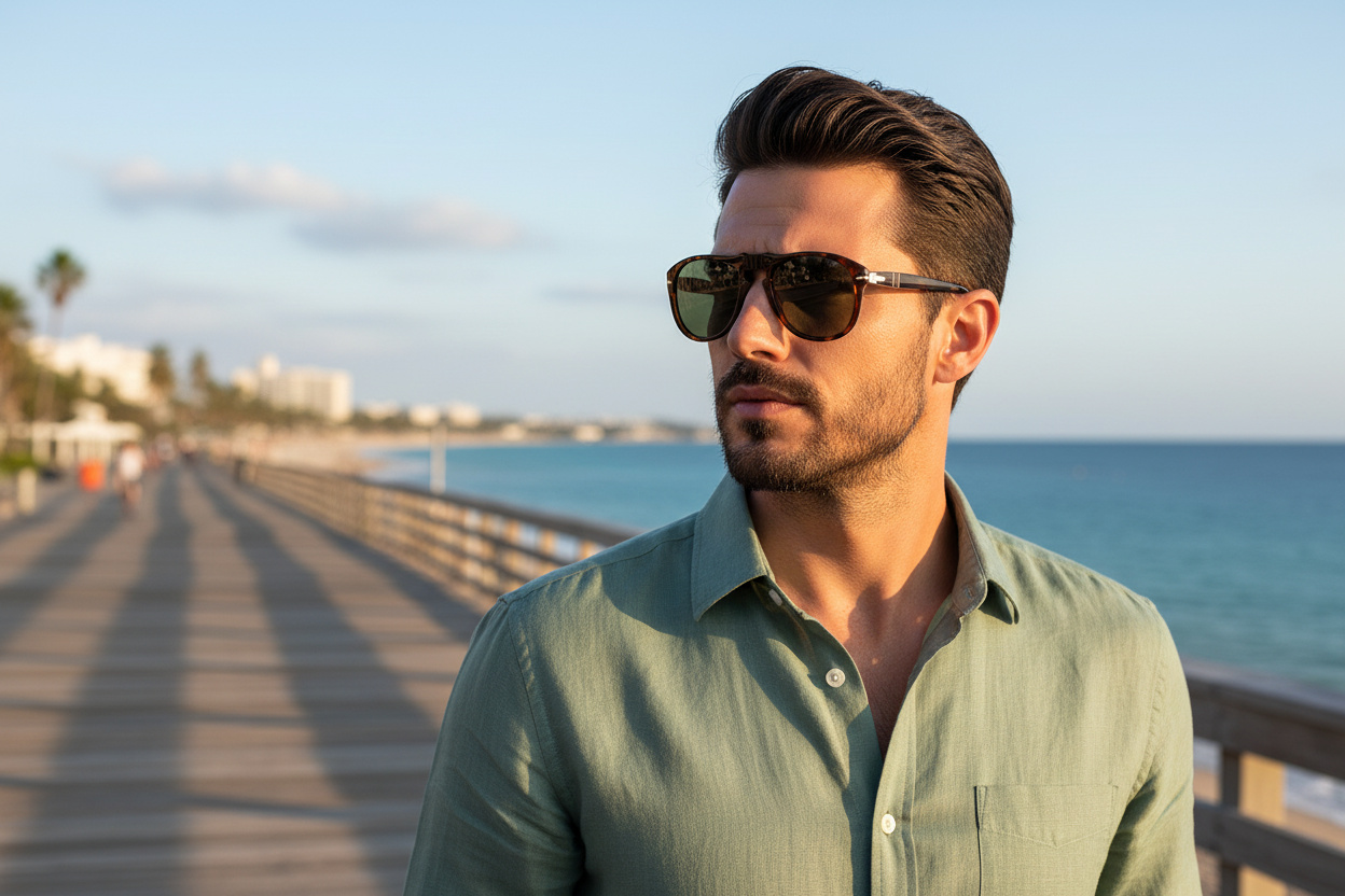 Vue de face Persol PO0649 (24/31)