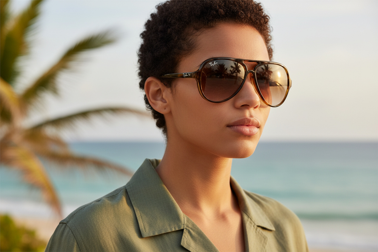 Vue de face Ray-Ban CATS 5000 (RB4125 - 710/51)