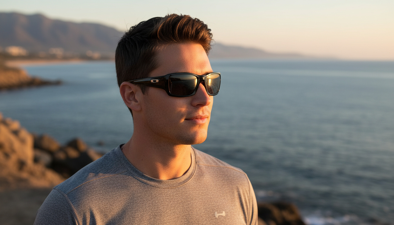 Vue de face Oakley FIVES SQUARED (OO9238 - 923806)