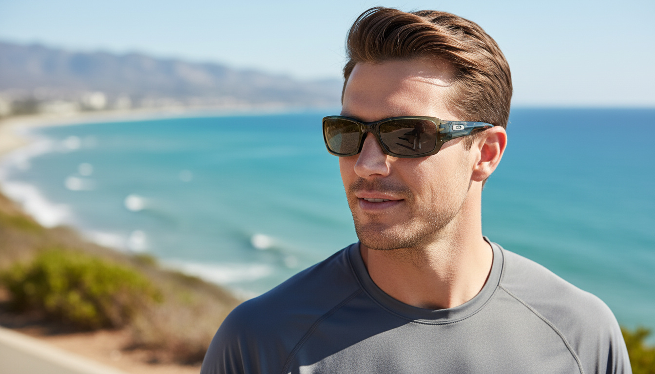 Vue de face Oakley FIVES SQUARED (OO9238 - 923805)