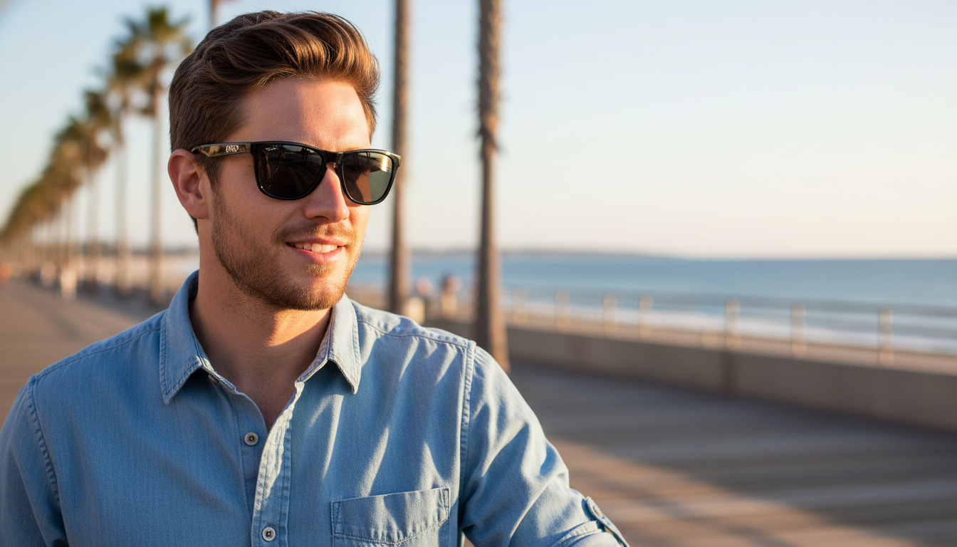 Vue de face Oakley FROGSKINS (OO9013 - 24-306)