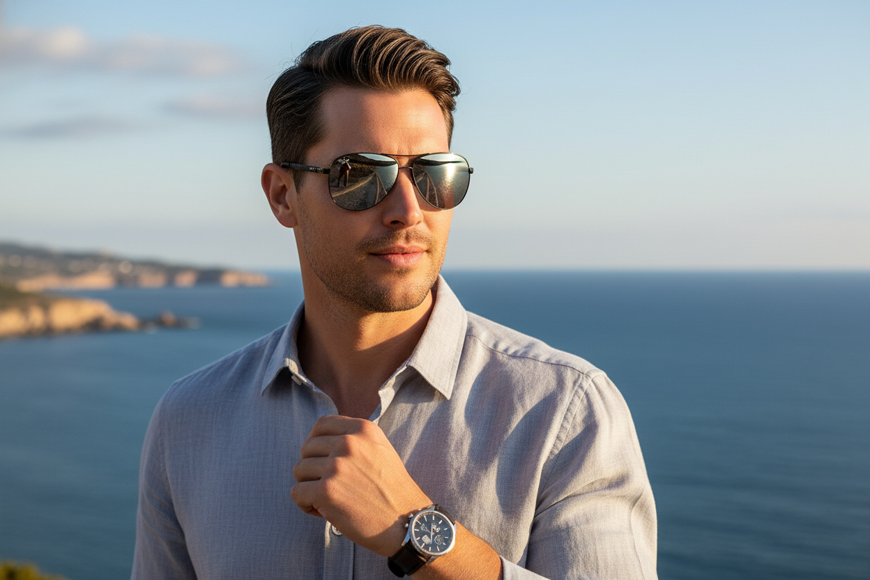 Vue de face Ray-Ban CARBON FIBRE (RB8313 - 004/K6)