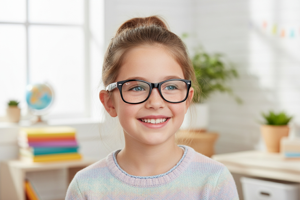Vue de face Ray-Ban Kids RY1528 (3580)