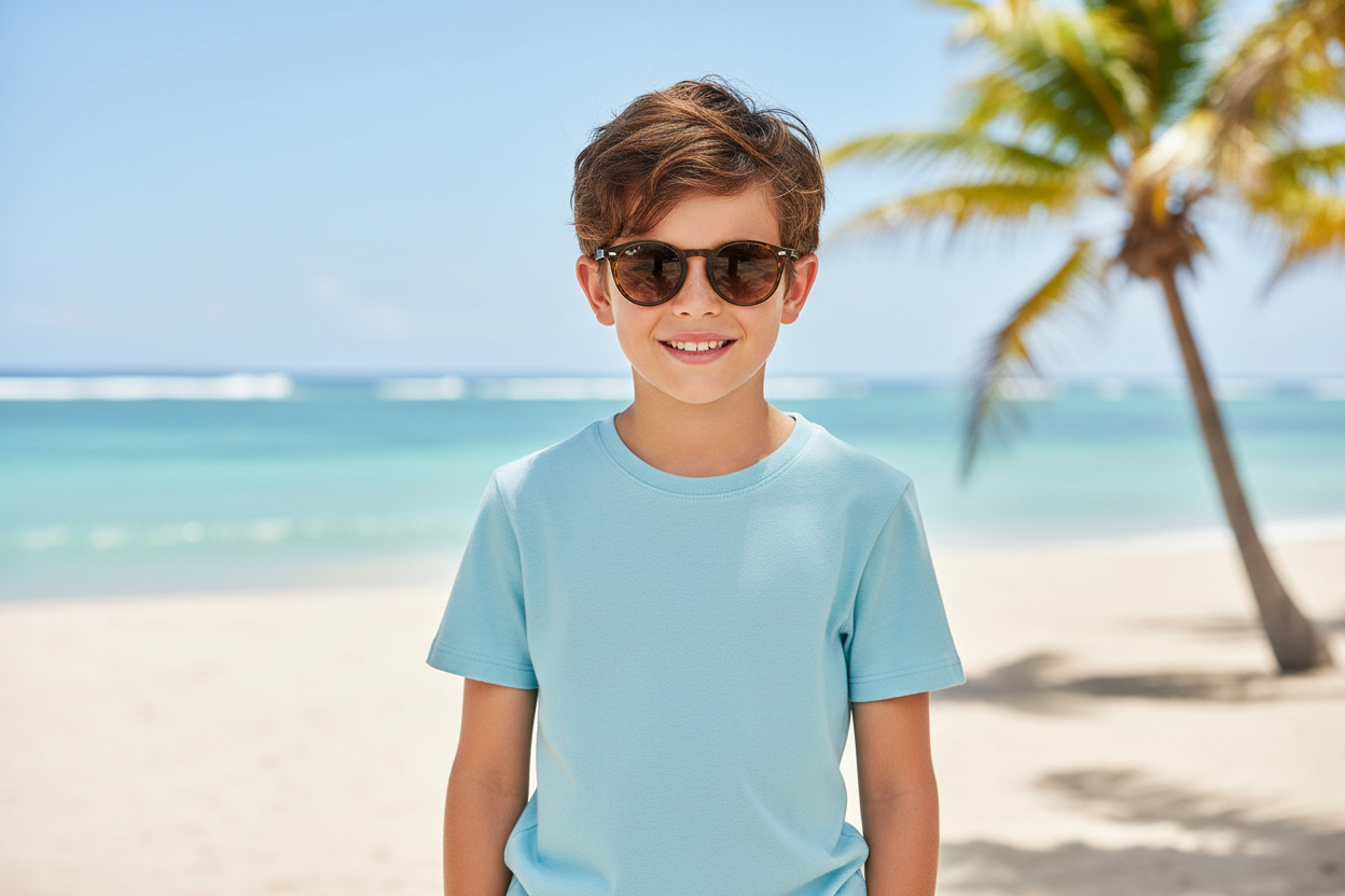 Vue de face Ray-Ban Kids RJ9064S (152/13)