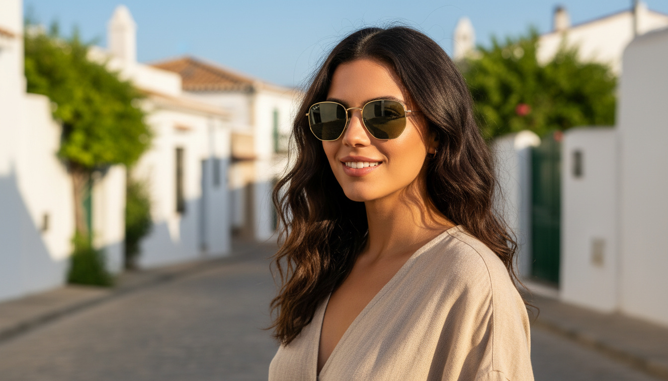 Vue de face Ray-Ban HEXAGONAL (RB3548N - 001)