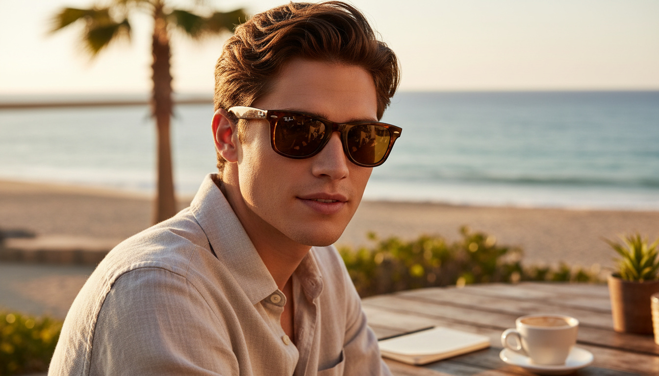 Vue de face Ray-Ban WAYFARER (RB2140 - 954)
