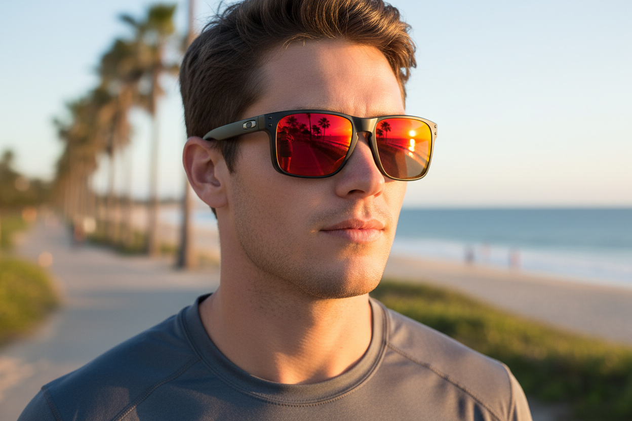 Vue de face Oakley HOLBROOK (OO9102 - 9102E2)