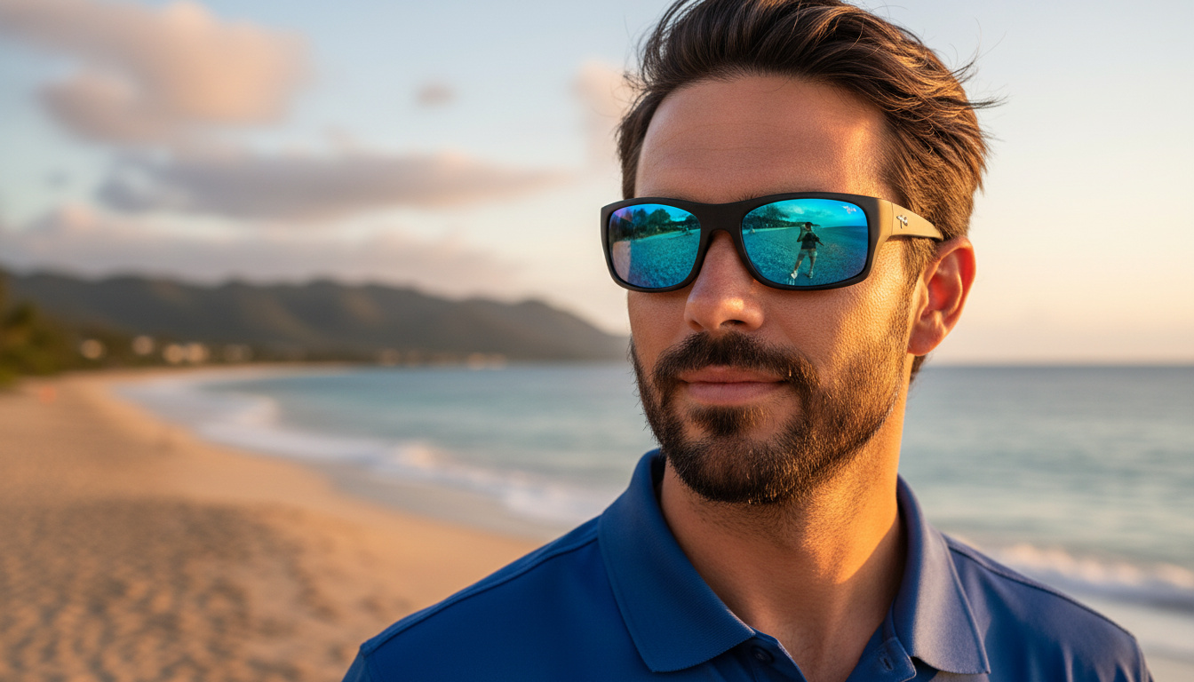 Vue de face Maui Jim Peahi (B202-2M)