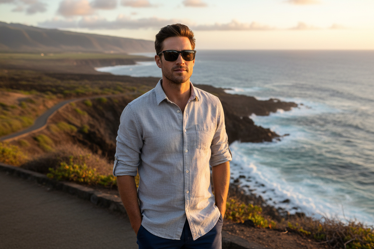 Vue de face Maui Jim Kaupo Gap (437-02)
