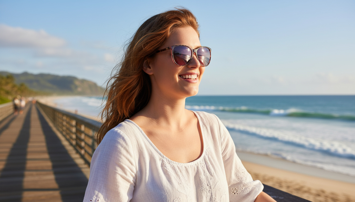 Vue de face Maui Jim Ocean (RS723-12B)