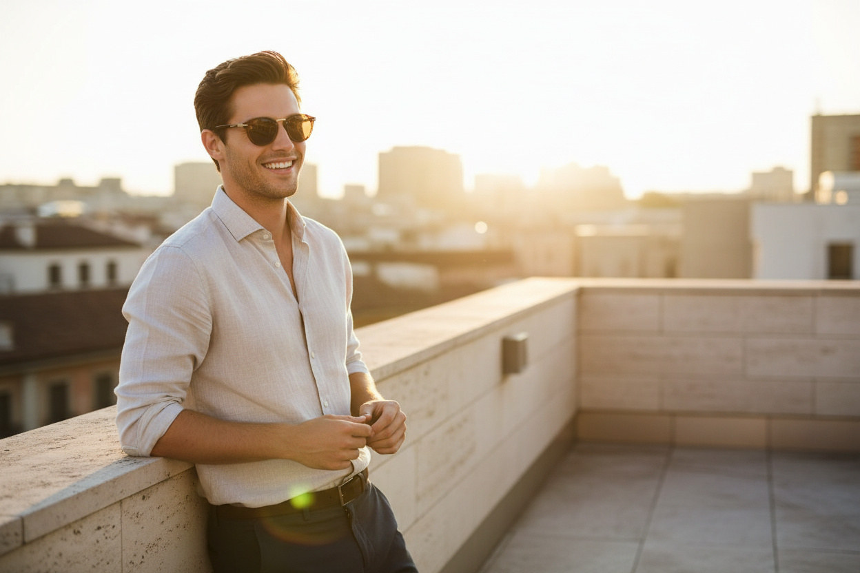 Vue de face Persol PO3166S (24/57)