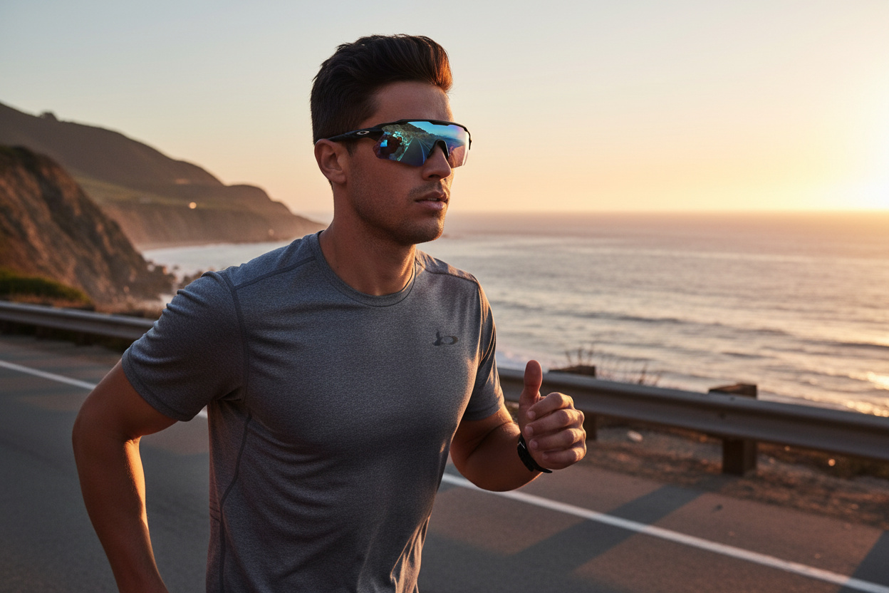Vue de face Oakley RADAR EV PATH (OO9208 - 920855)
