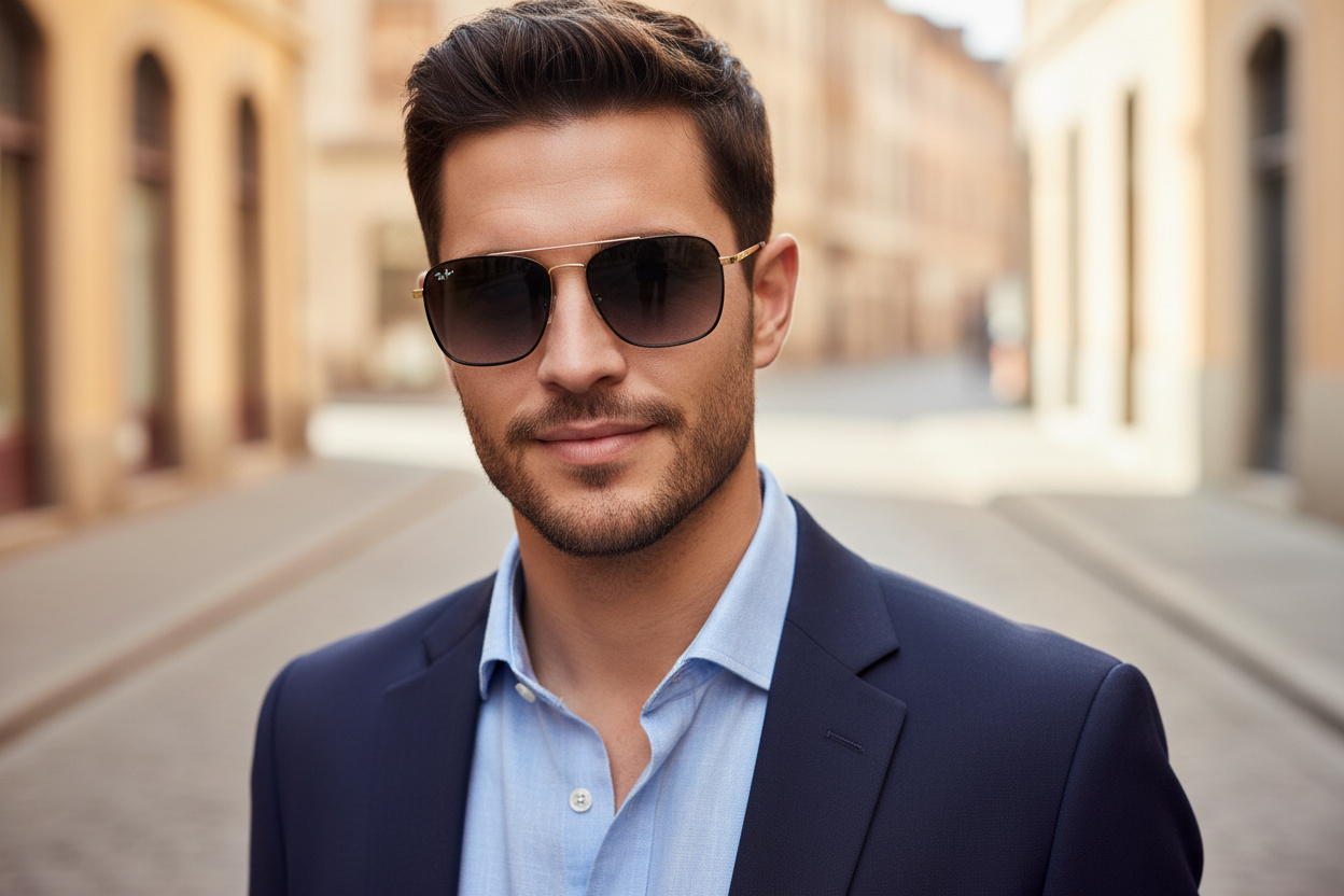 Vue de face Ray-Ban RB3588 (90548G)