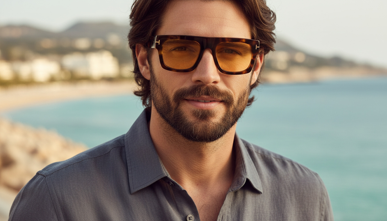 Vue de face Tom Ford FAUSTO (FT0711 - 56E)