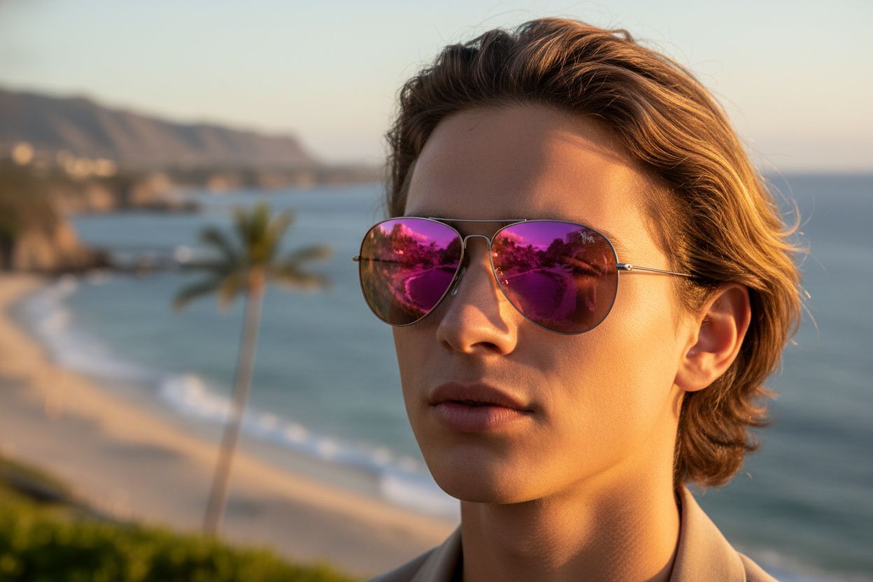 Vue de face Maui Jim Mavericks (P264-16R)