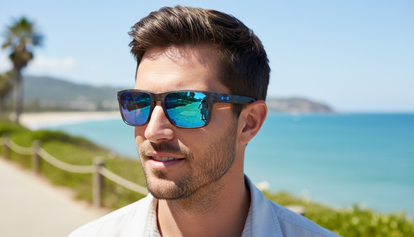 Vue de face Oakley HOLBROOK (OO9102 - 9102G7)