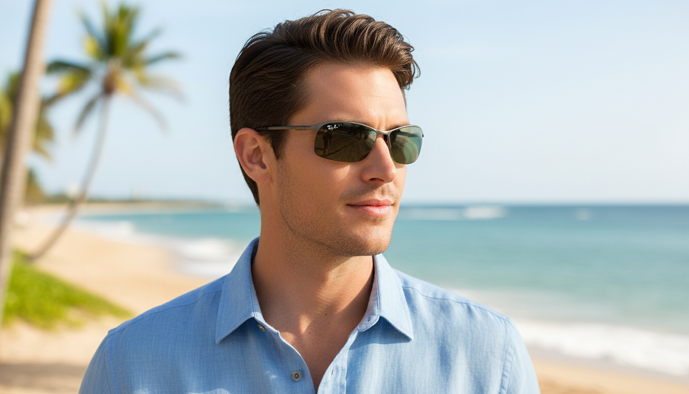 Vue de face Ray-Ban RB3183 (RB3183 - 004/9A)