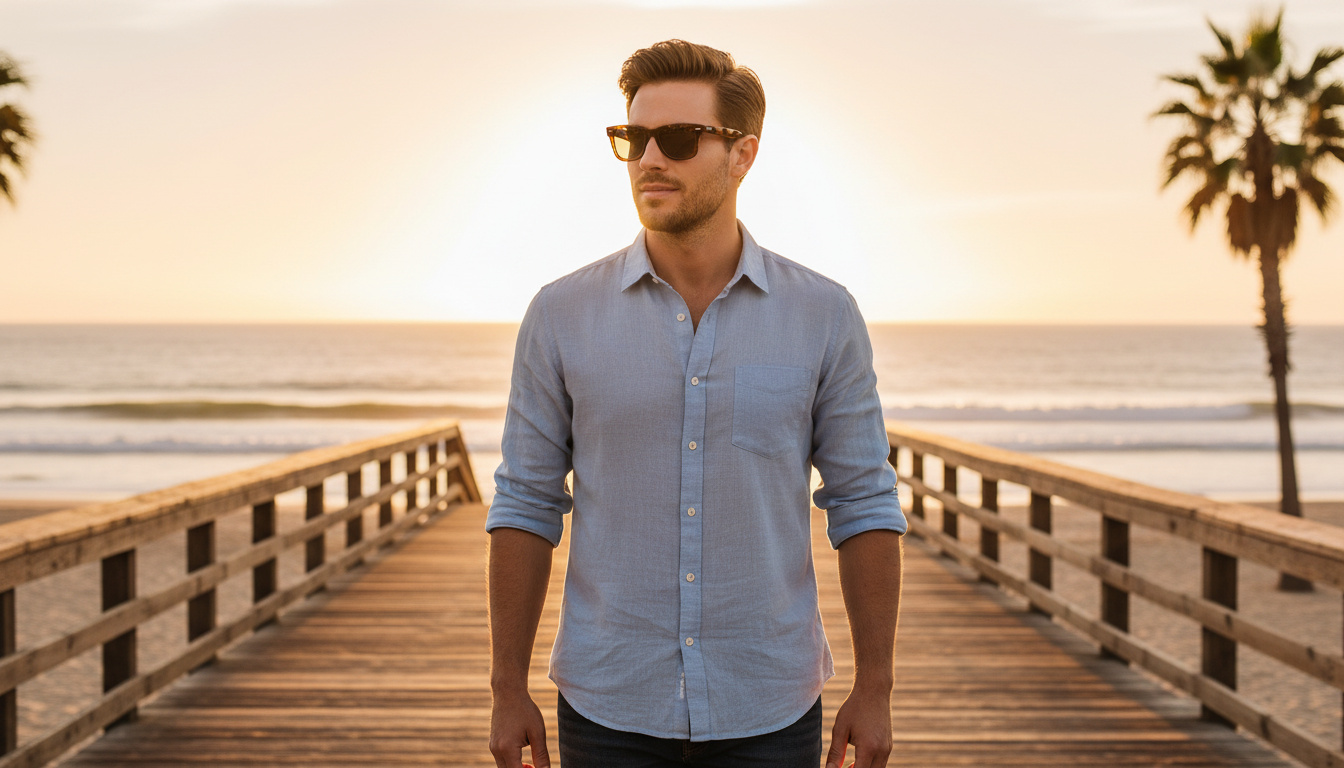 Vue de face Ray-Ban WAYFARER (RB4340 - 63973M)