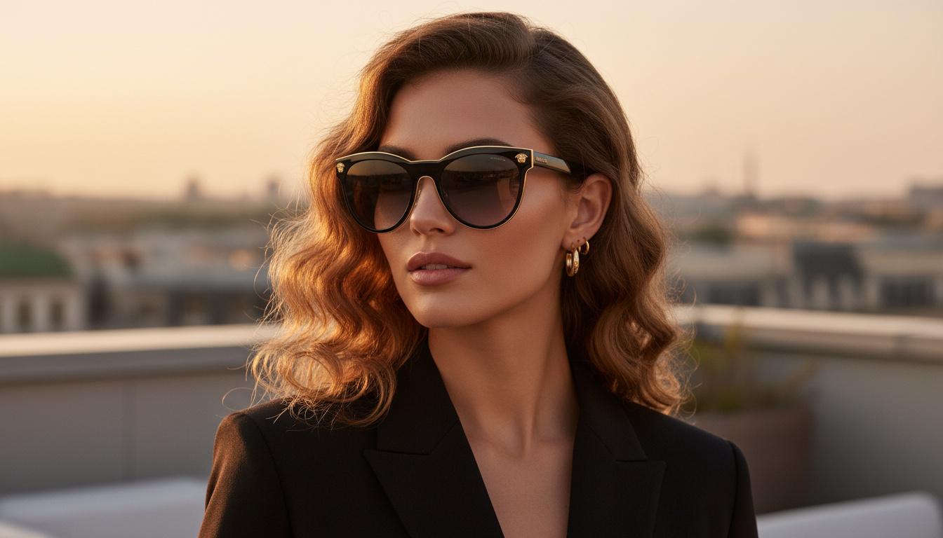 Vue de face Versace VE2198 (1002T3)