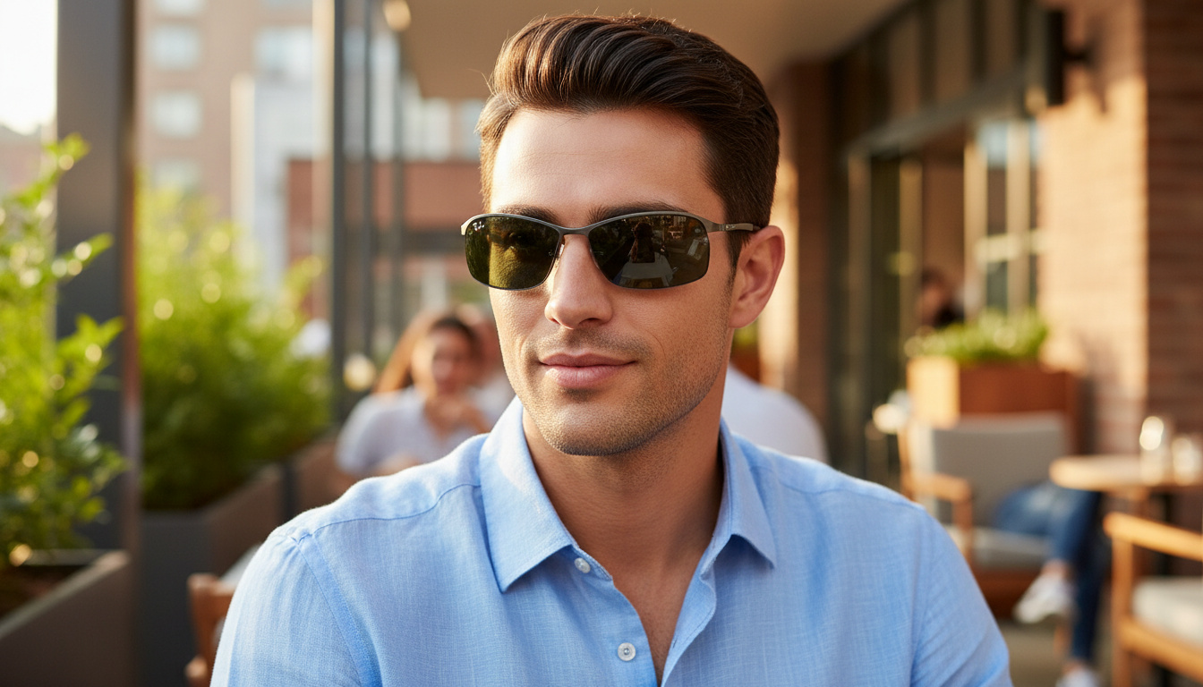 Vue de face Ray-Ban RB3183 (RB3183 - 004/71)