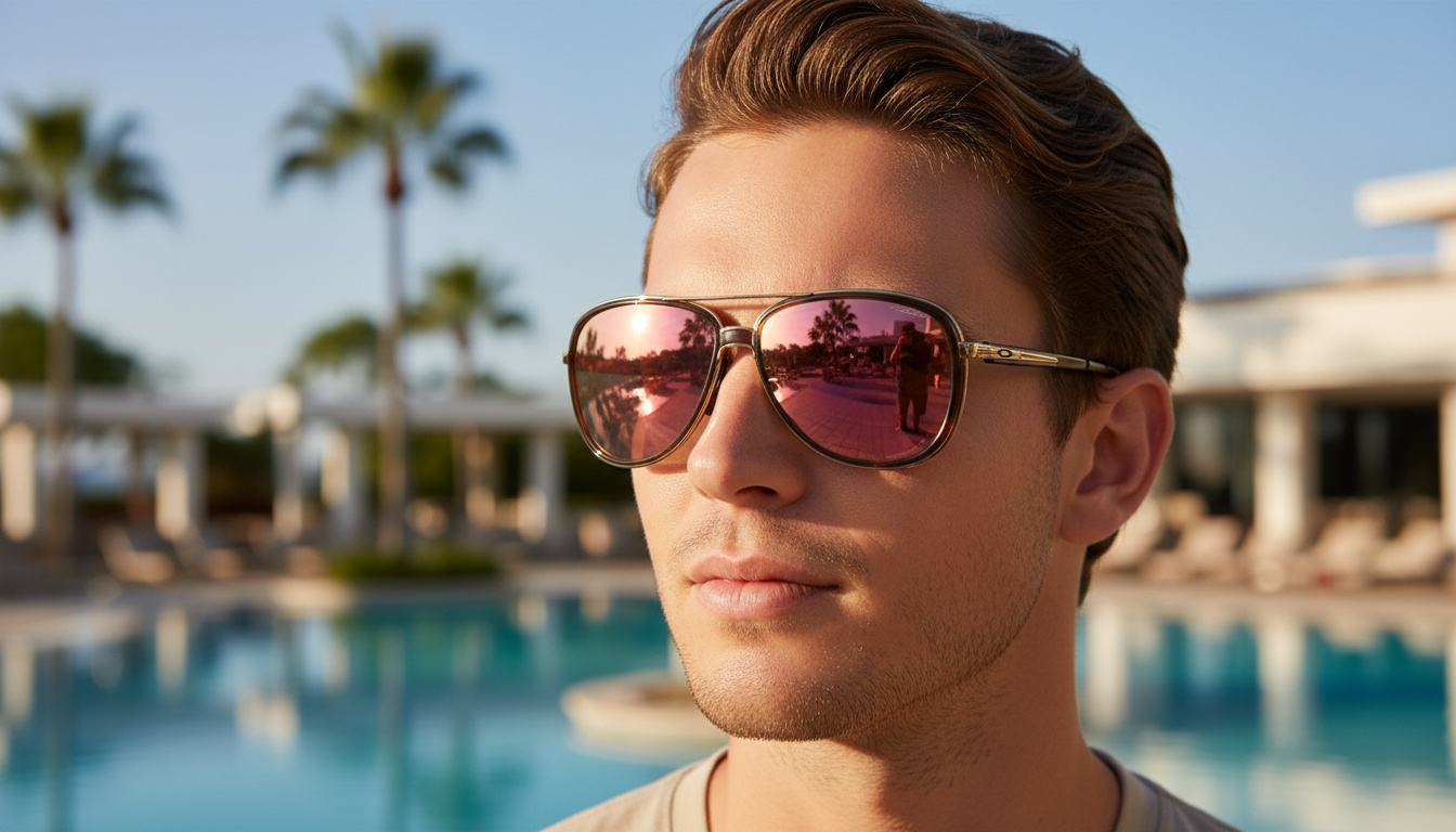 Vue de face Oakley SPLIT TIME (OO4129 - 412914)