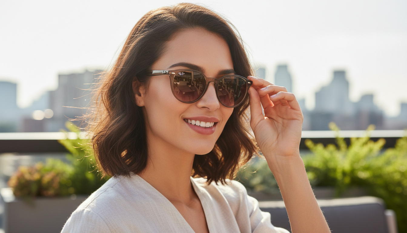 Vue de face Ray-Ban RB4305 (616613)