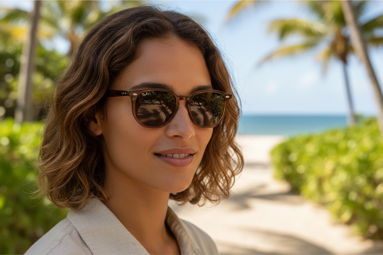 Vue de face Ray-Ban RB4306 (820/73)