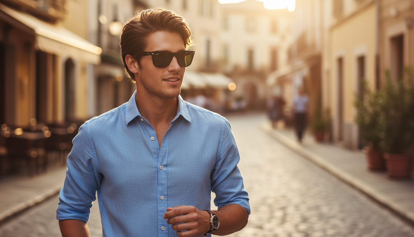 Vue de face Ray-Ban FOLDING WAYFARER (RB4105 - 601S)