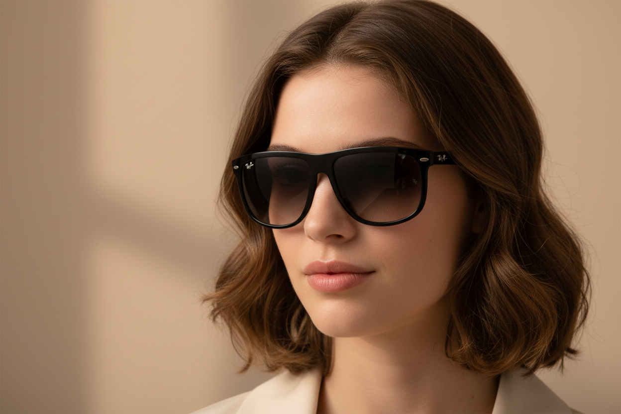 Vue de face Ray-Ban BOYFRIEND (RB4147 - 601/32)
