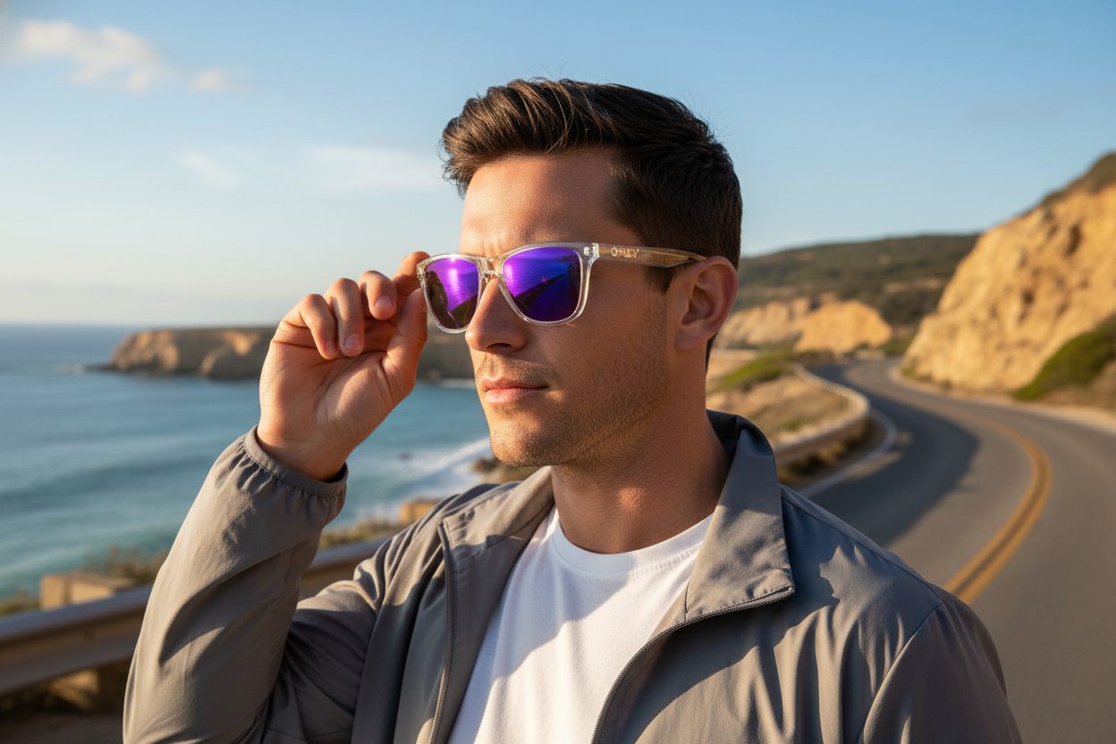 Vue de face Oakley FROGSKINS (OO9013 - 9013H7)
