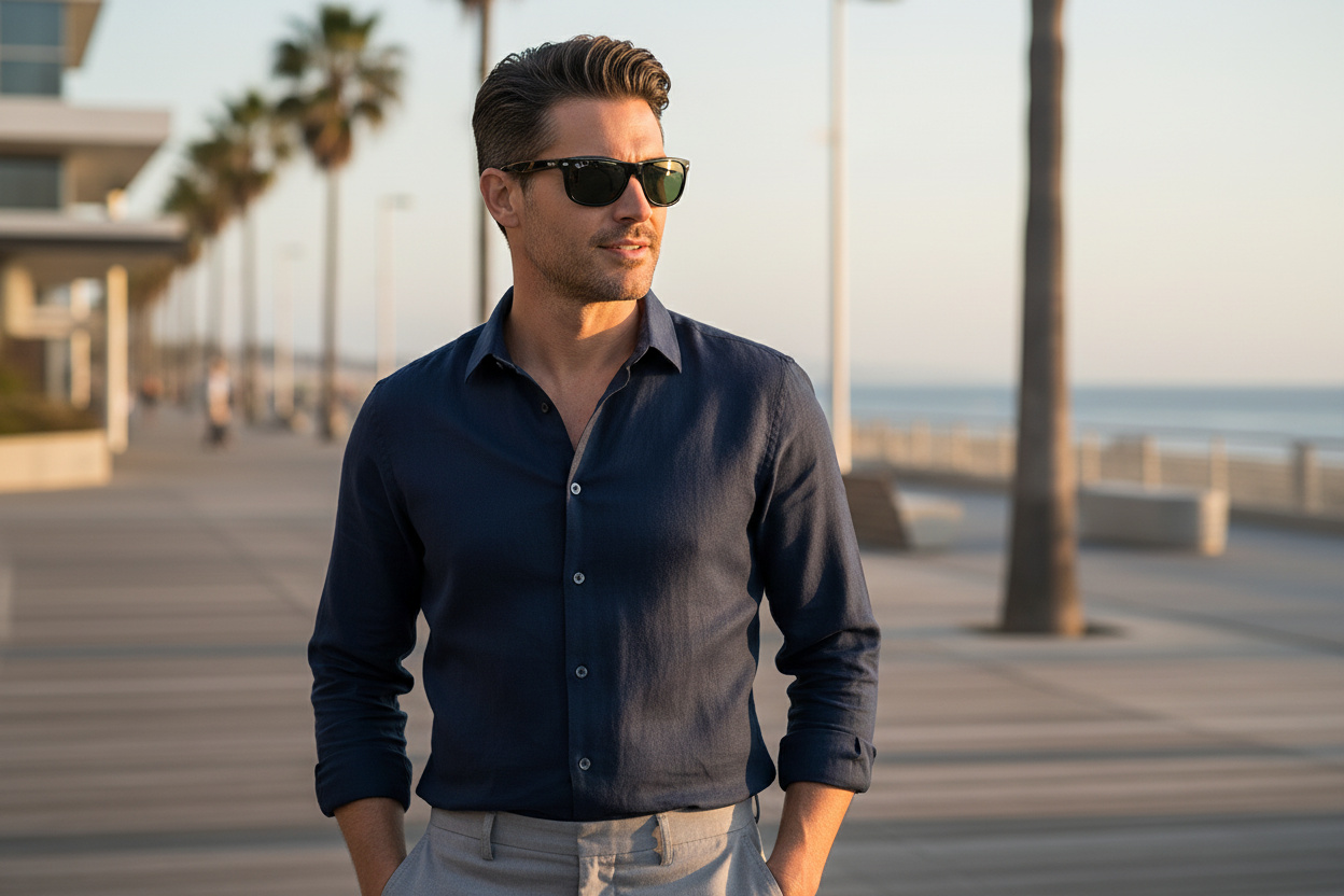 Vue de face Ray-Ban BALORAMA (RB4089 - 601/31)