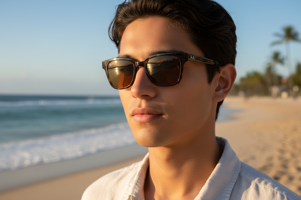 Vue de face Ray-Ban RB4323 (710/33)