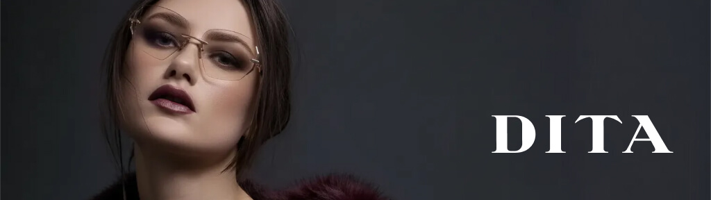 DITA Brand glasses unisex Banner
