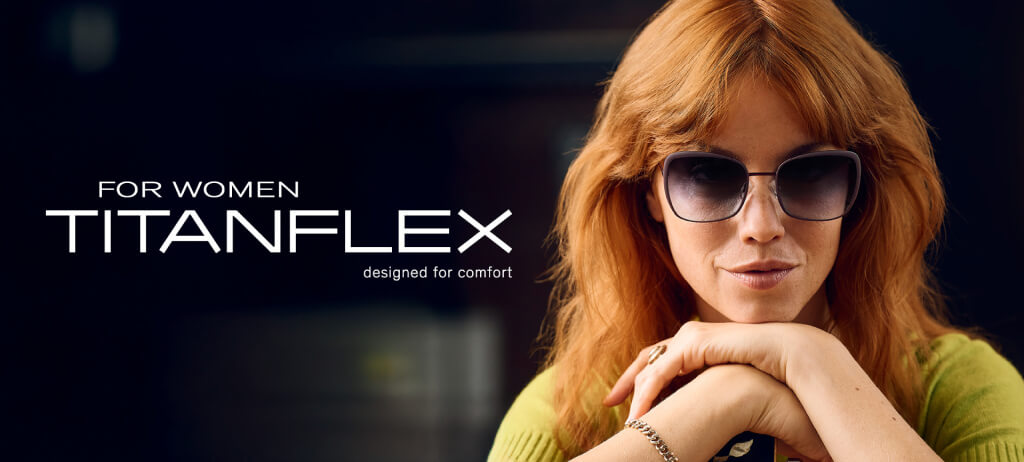 Titanflex PLP sunglasses woman Banner